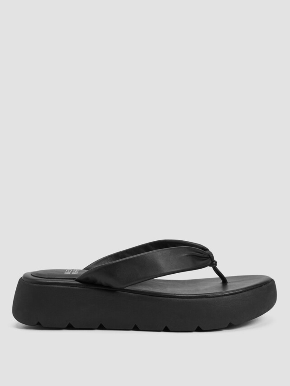 Eileen Fisher Jelly Nappa Leather Wedge Sandal